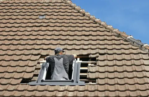 Pose de velux - Eecke